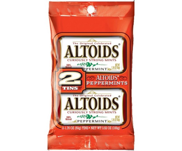 Altoids Peppermint Candies - 1.76oz/2ct