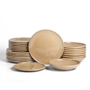 Earth & Clay 24pc Harmony Stoneware Dinnerware Set - 1 of 4