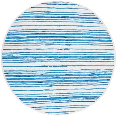 Rag Rug RAR126 Hand Woven Indoor Rugs - Safavieh