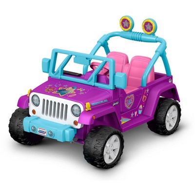 Power Wheels JoJo Siwa Jeep Wrangler Powered Ride-On