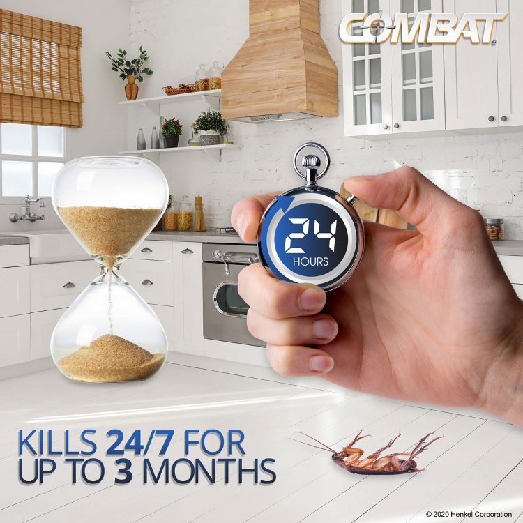 Combat Max Roach Killing Gel - 2.1oz: Indoor Pesticide, Ready to Use, Fipronil Formula, 2 of 8