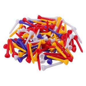 Unique Bargains Portable Chair-shaped Golf Tees Multicolor 100 Pcs - 1 of 4
