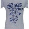 Mens Captain America All-Star Dad T-Shirt - 2 of 4