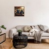 Stupell Industries Drinking Bears at Bar Floating Frame Canvas Art - 3 of 4