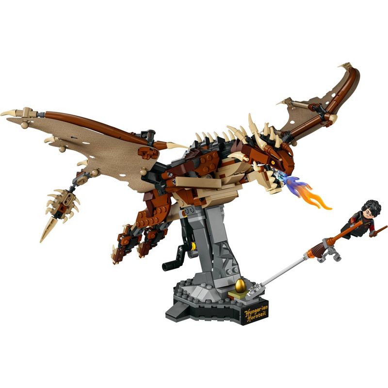 LEGO Harry Potter Hungarian Horntail Dragon Toy Model 76406, 3 of 9