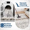 Washable Area Rugs for Living Room,Low Pile Non Slip Vintage Oriental Soft Accent Carpet,Stain Resistant Foldable Floor Mats for Bedroom,Dining Room - 2 of 4