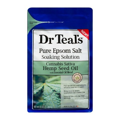 Dr Teal's Hemp Seed Oil Epsom Soak - 48oz