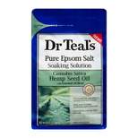 Dr Teal's Hemp Seed Oil Pure Epsom Bath Salt - 3lb