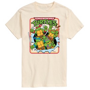 Men's - Teenage Mutant Ninja Turtles - Group Action Burst Short Sleeve Graphic T-Shirt - 1 of 4