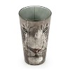 Just Funky White Tiger Collectible Animal Print Glass | White Tiger 16-Ounce Pint Glass - 2 of 4