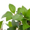 vidaXL Artificial Plant Green and Brown Polyester & Wood Medium - 2 of 2