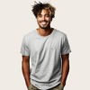Dalix Ghost Embroidered Soft Cotton Short Sleeve T Shirt Mens - 4 of 4