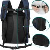 PetAmi Premium Dog Backpack Carrier Small Large Cat Puppies, Ventilated Pet Hiking Travel Bag, Airline Approved Safety Camping Biking - 4 of 4