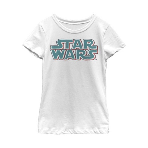 Girl's Star Wars Bubble Logo Scrawl T-Shirt - image 1 of 4