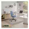 deflecto Antimicrobial Chair Mat, Medium Pile Carpet, 60 x 46, Rectangular, Clear - 2 of 4