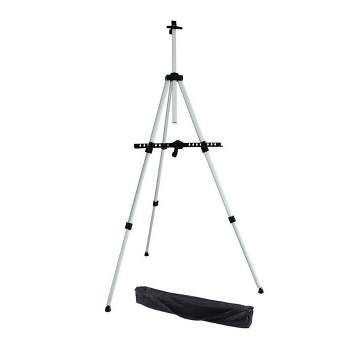 Best Choice Products French Easel, 32pc Beginners Kit Portable Wooden Adjustable Tripod w/ Paint Supplies - Gray