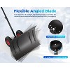 Garvee Snow Shovel with Wheels for Driveway,Adjustable Snow Pusher with 5-Position Angle & Height Handle - 4 of 4