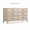 Plank+Beam Solid Wood Contemporary  6-Drawer Dresser - 3 of 4