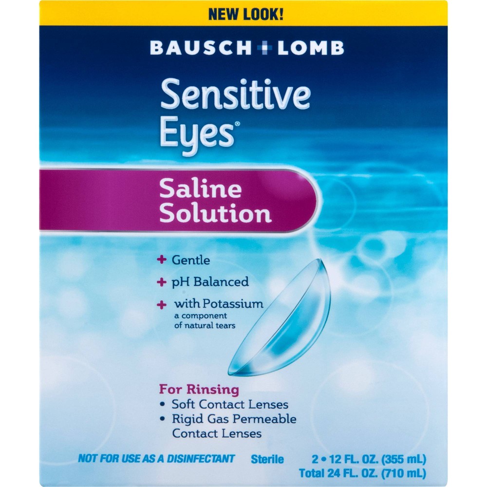 Upc 310119002803 sensitive eyes plus saline solution 2 x 12 fl oz