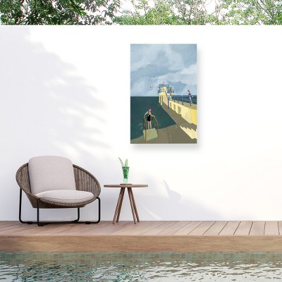 Trademark Fine Art - Charlotte Trudgett  Blackrock, Salthill, Galway Ireland Art Print Matted Framed Art