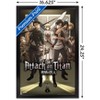 Trends International Attack on Titan: Season 3 - Group Framed Wall Poster Prints - 3 of 4