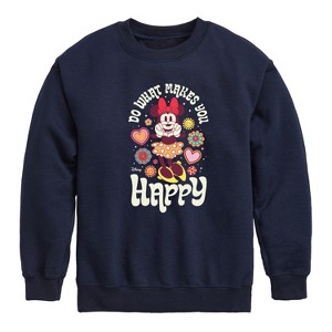 Boys' - Disney - Mickey & Friends Graphic Long Sleeve Fleece Sweatshirt - 1 of 4