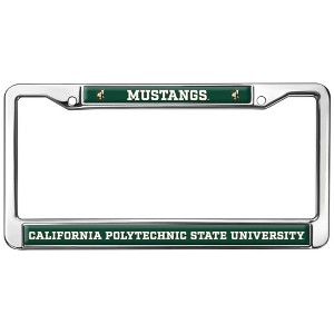 Cal Poly Mustangs Full Size Standard License Plate Metal Frame - 1 of 4
