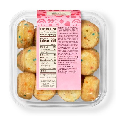 Summer Confetti Cake Bites - 9oz - Favorite Day™