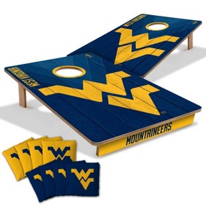 NCAA West Virginia Mountaineers 2'x3' Wood Toss Game Set - 1 of 4