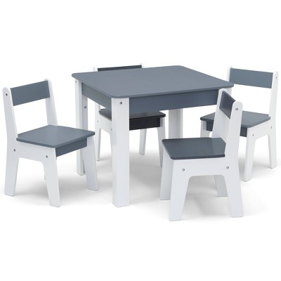 Delta childrens table and chairs clearance grey