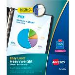 Avery Heavyweight Sheet Protectors, 8-1/2 x 11 Inches, Diamond Clear, Pack of 100
