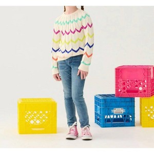 Girl Rainbow Chevron Raglan Sweater - Hatley - 1 of 3