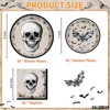DYLIVeS Halloween Party Plates and Napkins Set, 150 Pcs Skull Bats Tableware for Boys and Adults, Serve 50 - 2 of 4