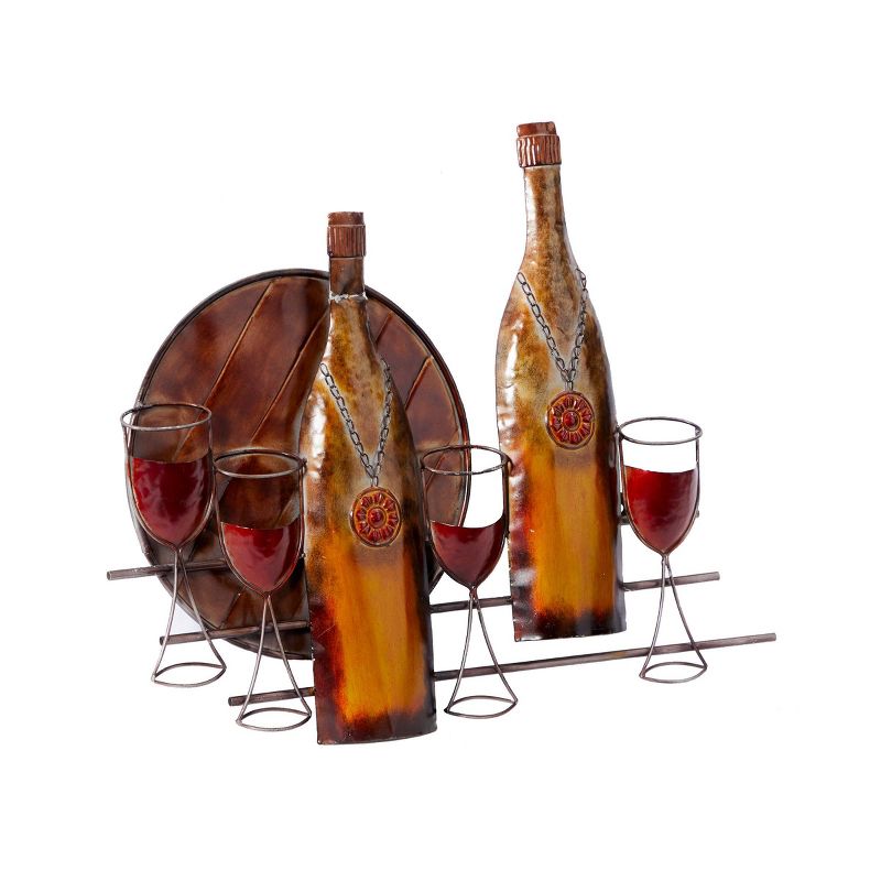 Traditional Metal Food &#38; Drink Wall Decor Copper - Olivia &#38; May, 2 of 8