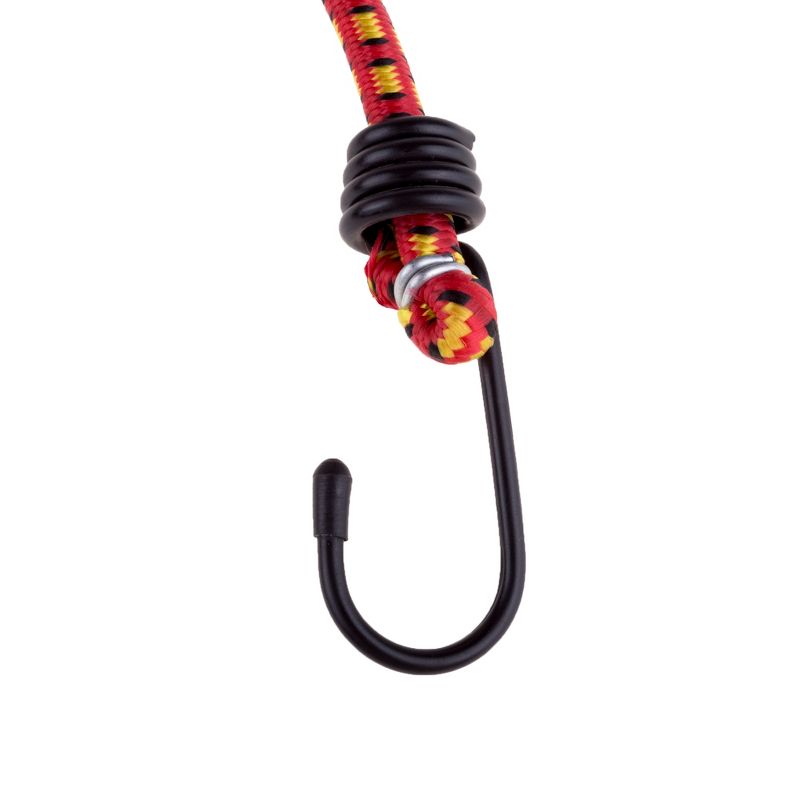 Fleming Supply 12" Bungee Cords, 10 Pack - Red and Yellow, 2 of 5