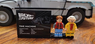 Lego Icons Back To The Future Time Machine Car Set 10300 : Target