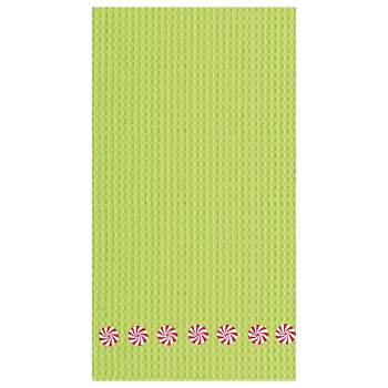 C&F Home Peppermint Waffle Weave Kitchen Towel