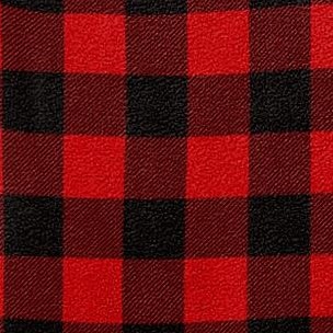 vivid red buffalo plaid