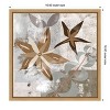 Amanti Art Autumn Forest Flowers II by Melissa Wang Canvas Wall Art Print Framed 16 x 16-in. - 3 of 4
