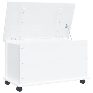 vidaXL ALTA Storage Chest with Wheels, 28.7''x15.6''x17.3'' - 1 of 4