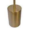 VYNXARIA 63"H Harmony Brassed Gold Floor Lamp with Rotary Switch Triple Spots Metal Block Base - 4 of 4