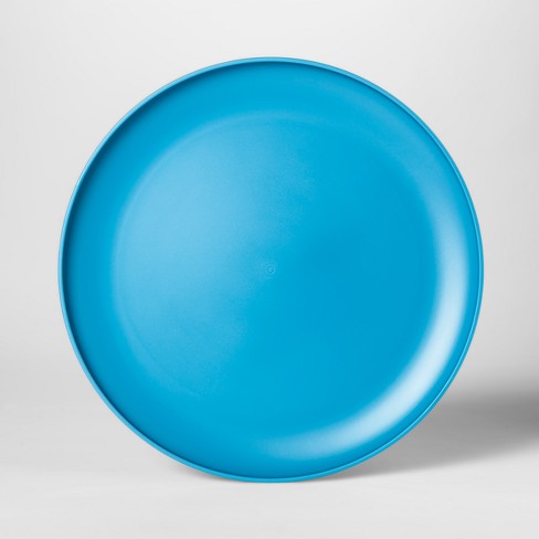 10 5 Plastic Dinner Plate Blue Room Essentials