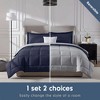 BAGOKIE 5/7 PCS Bed in a Bag Reversible Bedding Set with Comforter, Sheets, Pillow Sham, Pillowcase - 4 of 4