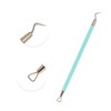 Unique Bargains Dual-Ended Pimple Extractor 4.13" Green 1 Pc - 3 of 4