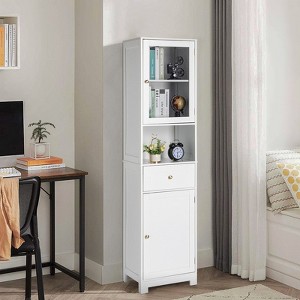 Karl Home White Storage Cabinet - 1 of 4