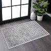 2X3 Rugs, Bordered Non-Shedding Living Room Bedroom Dining Home Office Stylish and Stain Resistant Area Rug - 2 of 3