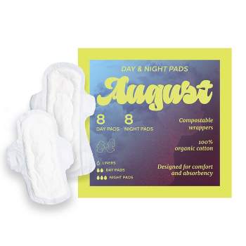 Its August Day and Night Pads - 16pk