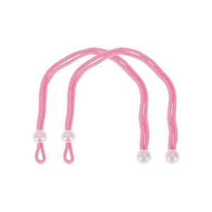 Unique Bargains Faux Pearl Curtain Tie Polyester 2 Pcs - 1 of 4