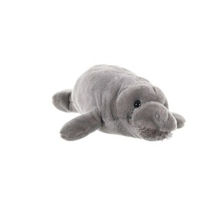 Wild Republic Cuddlekins Mini Manatee Stuffed Animal, 8 Inches - 1 of 4