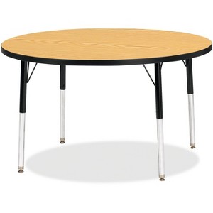Jonti-Craft Berries Elementary Height Color Top Round Table (42 x 42 ...